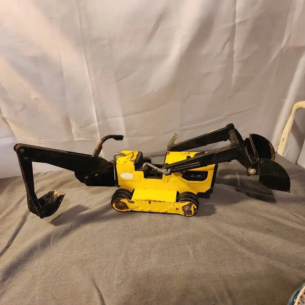 Vintage Tonka Trencher. Toy Tractor. Metal. Parts/repair